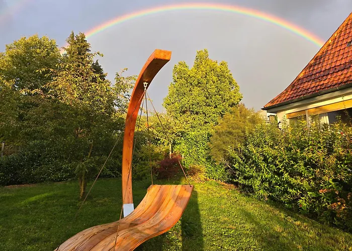 Exklusive - Direkt Am Waldrand - Grosser Garten Kompett Umzaeunt - Hunde Willkommen - 2 Private Stellplaetze Bad Salzschlirf